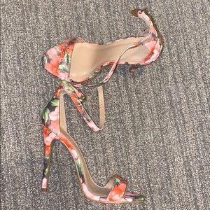 Floral heels